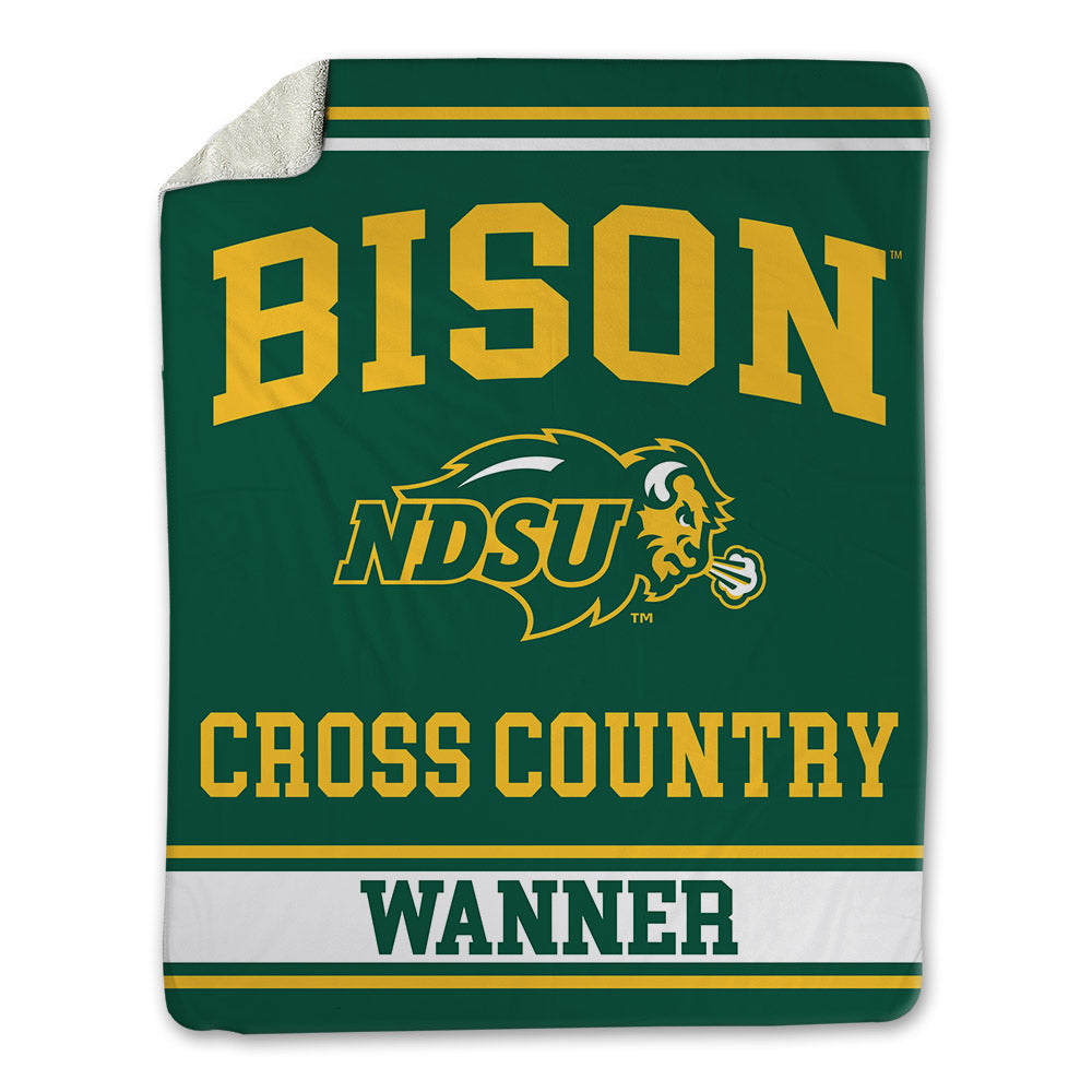 NDSU - NCAA Men's Cross Country : Taylor Wanner - Blanket-0