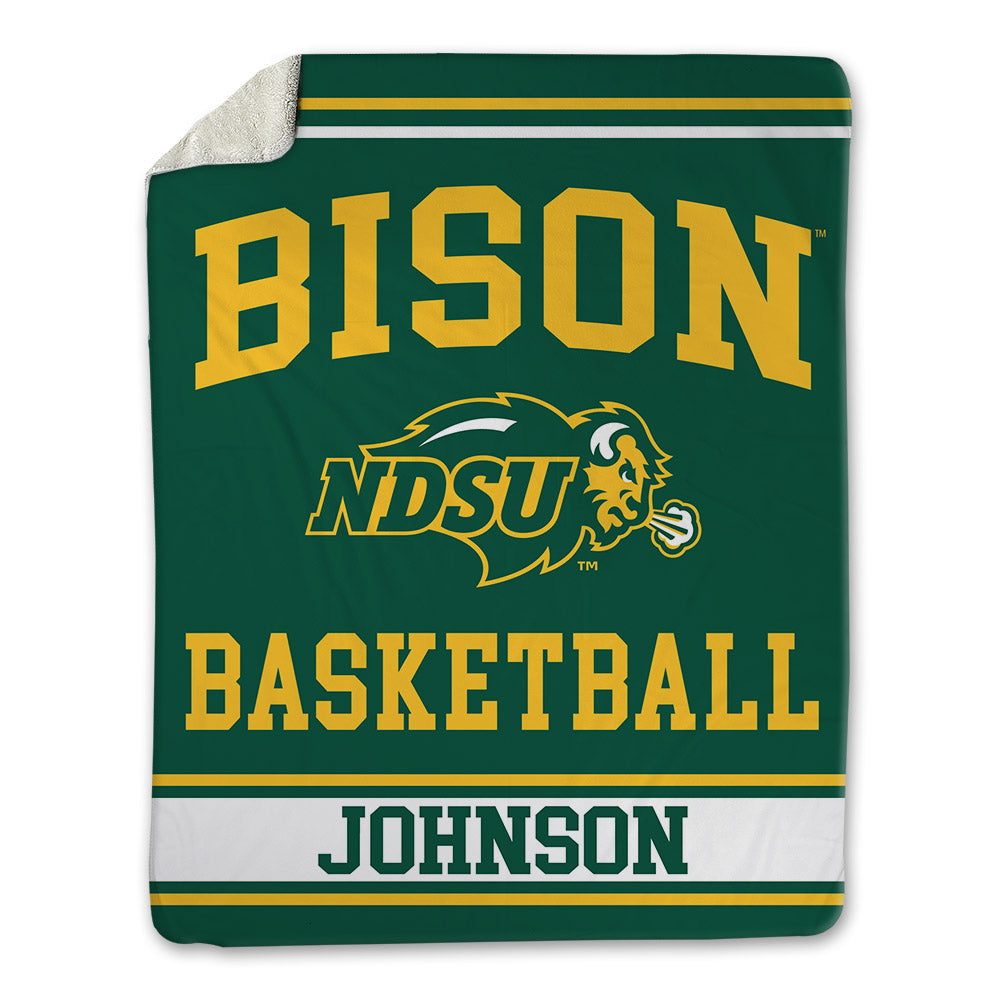 NDSU - NCAA Women's Basketball : Mckenna Johnson - Blanket-0