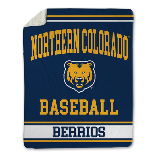 UNCO - NCAA Baseball : Wilbur Berrios - Blanket-0