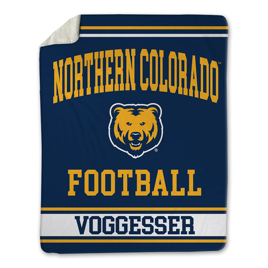 UNCO - NCAA Football : Hudson Voggesser - Blanket-0