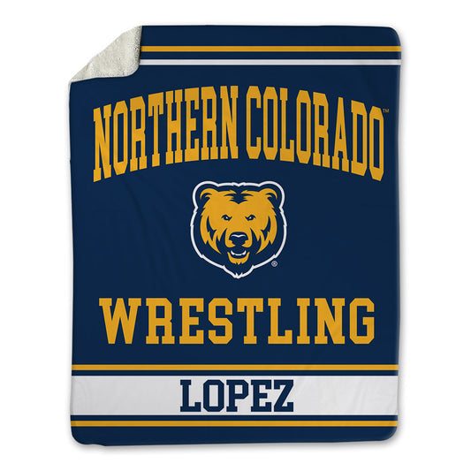UNCO - NCAA Wrestling : Rudy Lopez - Blanket-0