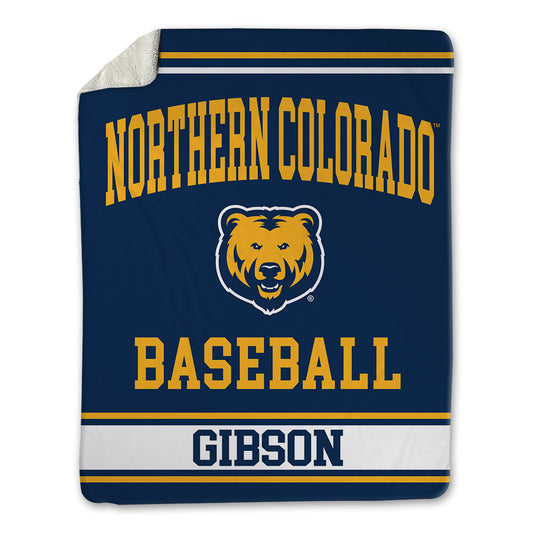 UNCO - NCAA Baseball : Hunter Gibson - Blanket-0