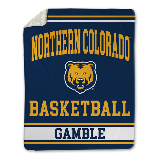 UNCO - NCAA Women's Basketball : London Gamble - Blanket-0