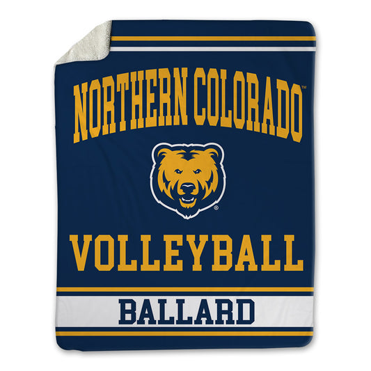 UNCO - NCAA Women's Volleyball : Leila Ballard - Blanket-0