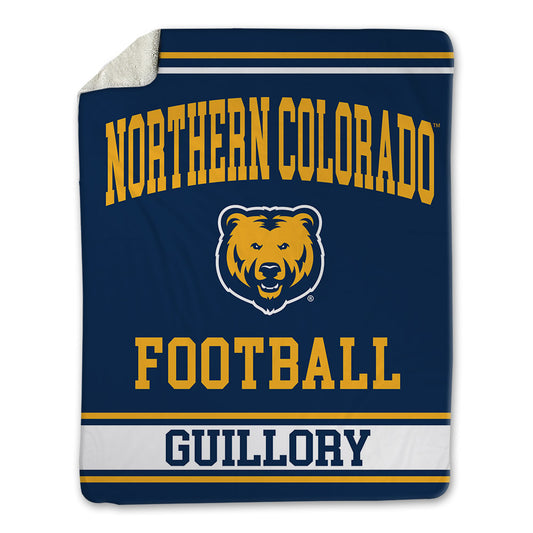 UNCO - NCAA Football : Andrias Guillory - Blanket-0