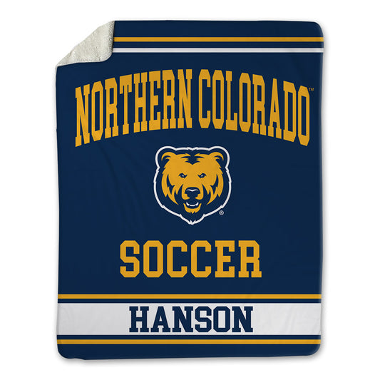 UNCO - NCAA Women's Soccer : Avery Hanson - Blanket-0
