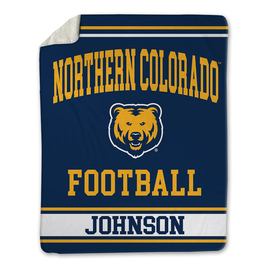 UNCO - NCAA Football : Brandon Johnson - Blanket-0