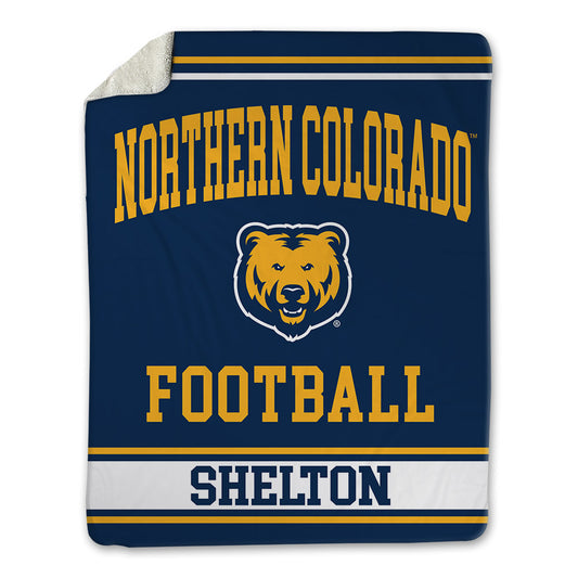 UNCO - NCAA Football : Kai Shelton - Blanket-0