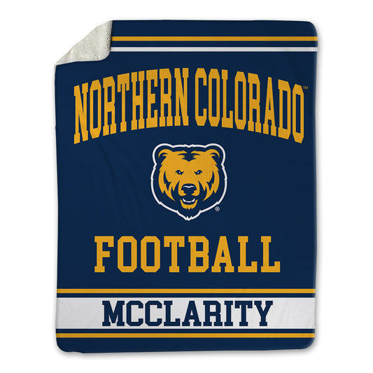 UNCO - NCAA Football : Myles McClarity - Blanket-0