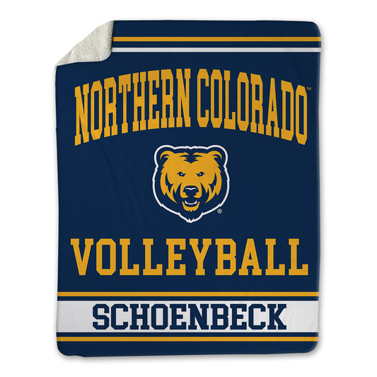UNCO - NCAA Women's Volleyball : Shelby Schoenbeck - Blanket-0