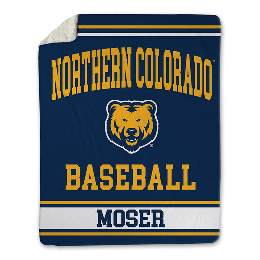 UNCO - NCAA Baseball : Logan Moser - Blanket-0