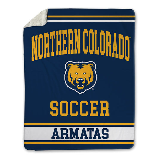 UNCO - NCAA Women's Soccer : Maria Armatas - Blanket-0