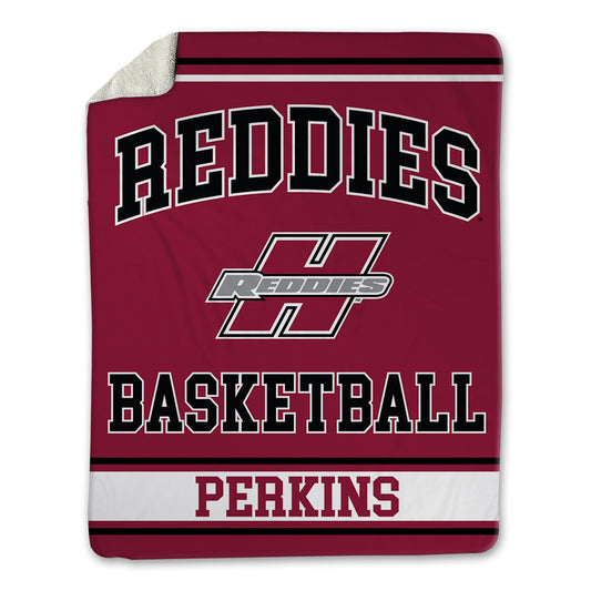 Henderson State - NCAA Men's Basketball : Deazhon Perkins - Blanket-0