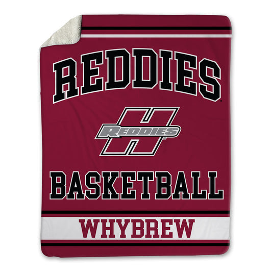 Henderson State - NCAA Men's Basketball : Tyson Whybrew - Blanket-0