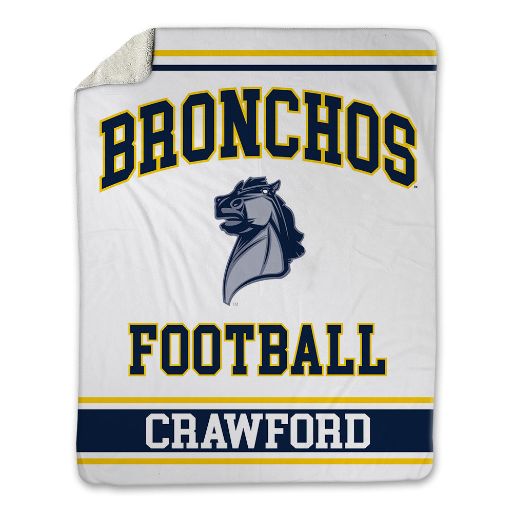 UCO - NCAA Football : Emmanuel Crawford - Blanket-0