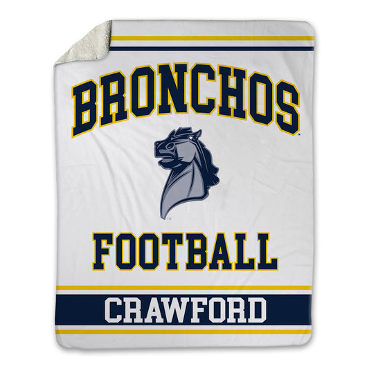 UCO - NCAA Football : Emmanuel Crawford - Blanket-0
