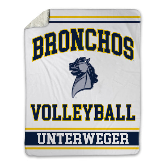UCO - NCAA Women's Volleyball : Myla Unterweger - Blanket-0