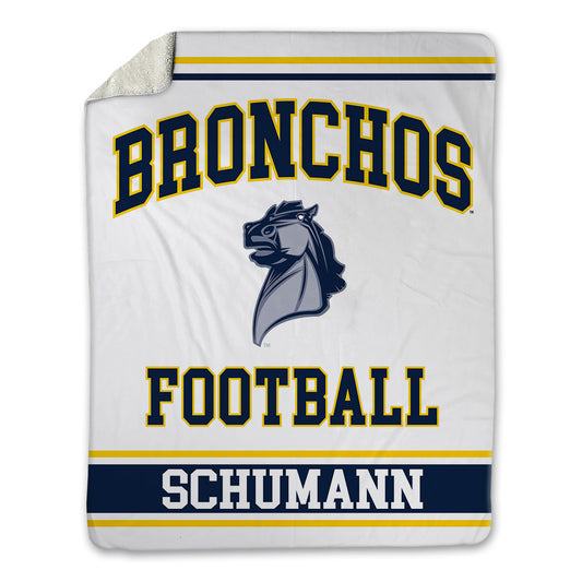 UCO - NCAA Football : Ashton Schumann - Blanket-0