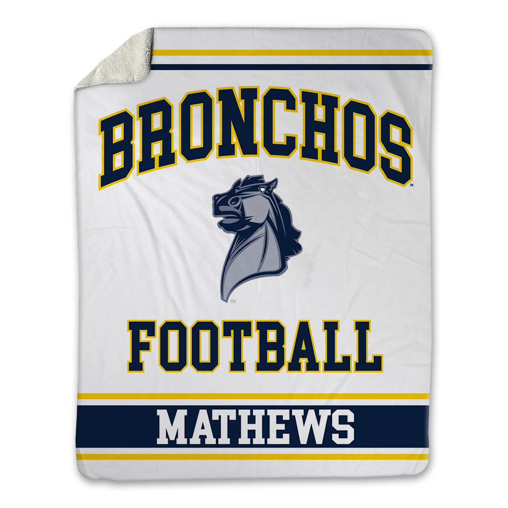 UCO - NCAA Football : Dev Mathews - Blanket-0