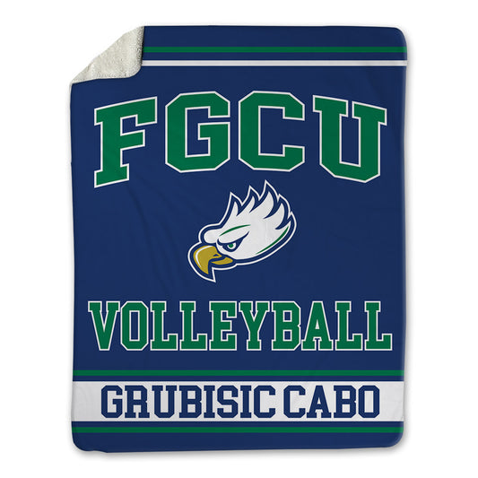 FGCU - NCAA Women's Volleyball : Julija Grubisic Cabo - Blanket-0