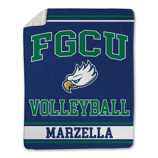 FGCU - NCAA Men's Volleyball : Anna Marzella - Blanket-0