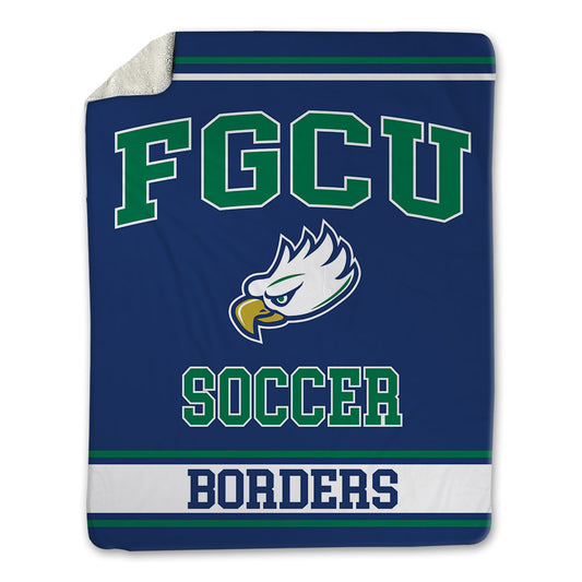 FGCU - NCAA Women's Soccer : Lily Borders - Blanket-0