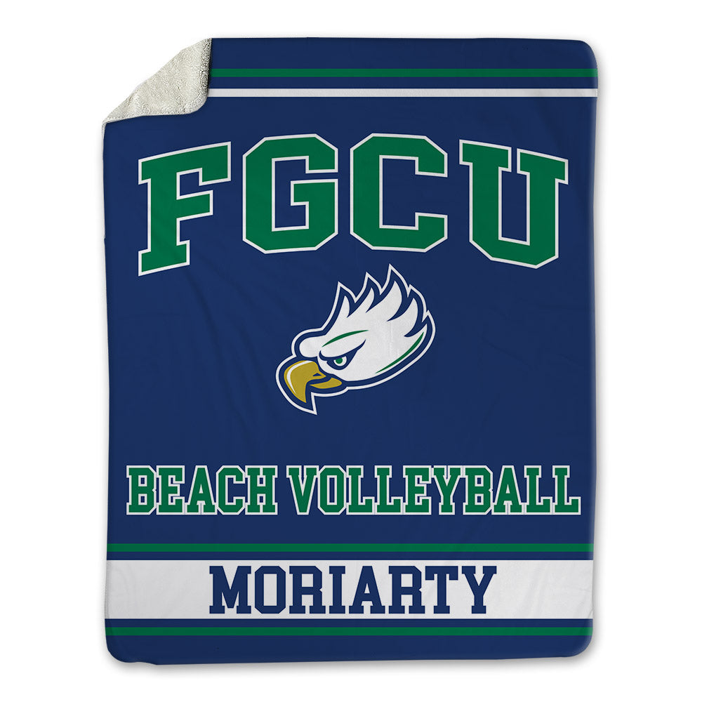 FGCU - NCAA Beach Volleyball : Vanessa Moriarty - Blanket-0