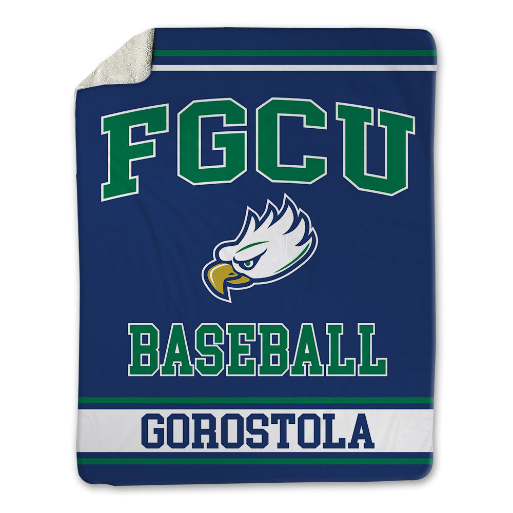 FGCU - NCAA Baseball : Javier Gorostola - Blanket-0