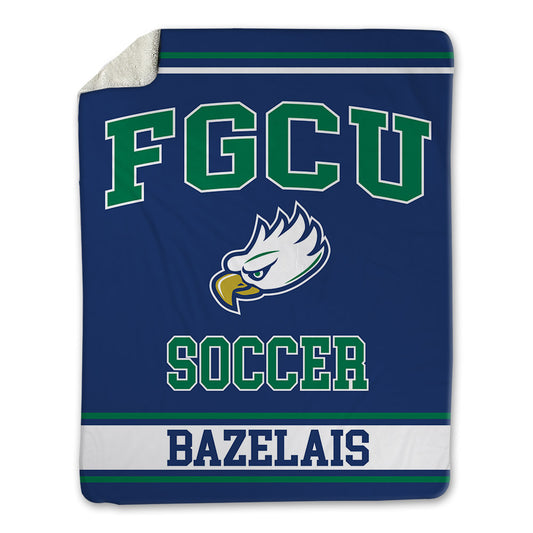 FGCU - NCAA Men's Soccer : Stanley Bazelais - Blanket-0