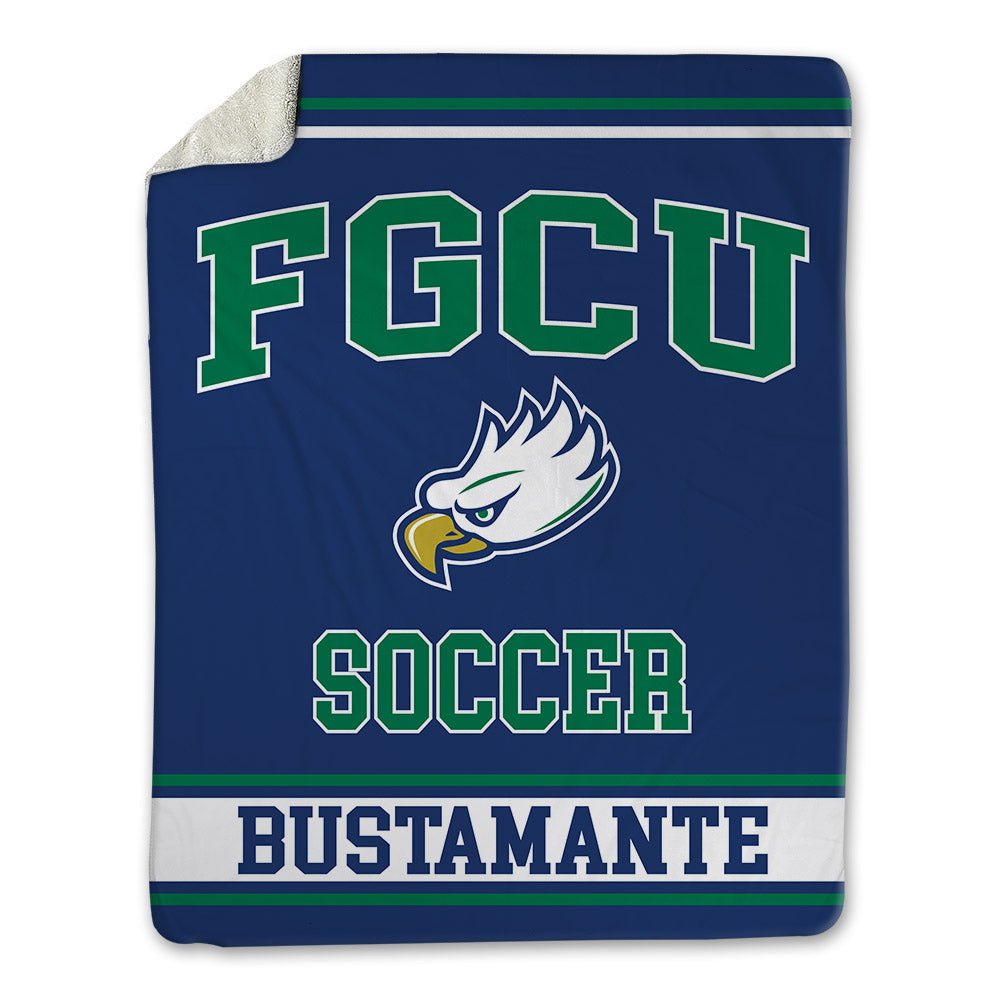 FGCU - NCAA Men's Soccer : Jose Bustamante - Blanket-0