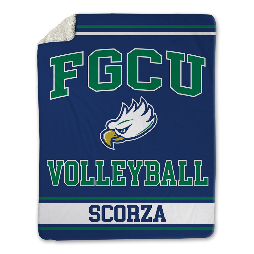 FGCU - NCAA Women's Volleyball : Catharina Scorza - Blanket-0