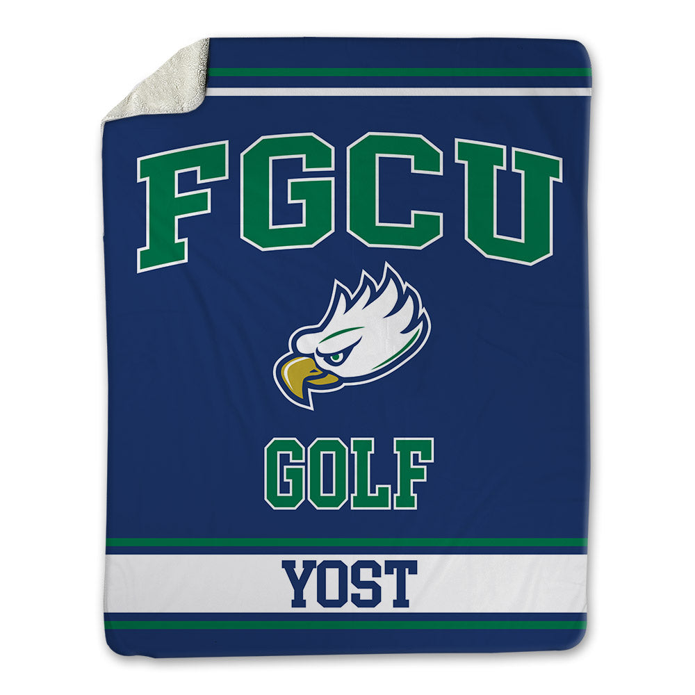 FGCU - NCAA Women's Golf : annie Yost - Blanket-0