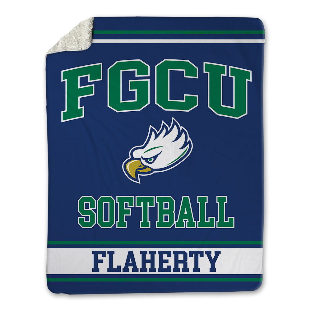 FGCU - NCAA Softball : Leslie Flaherty - Blanket-0