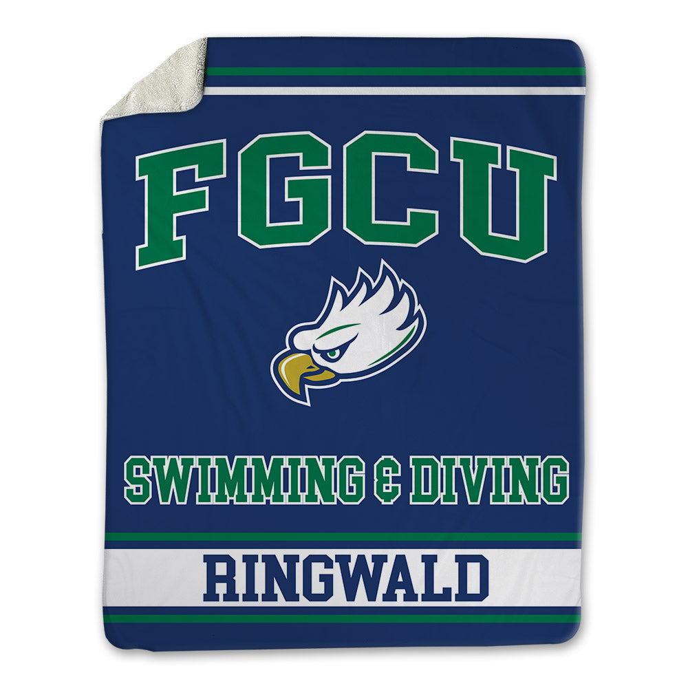 FGCU - NCAA Women's Swimming & Diving : Sydney Ringwald - Blanket-0
