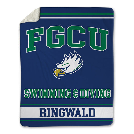 FGCU - NCAA Women's Swimming & Diving : Sydney Ringwald - Blanket-0
