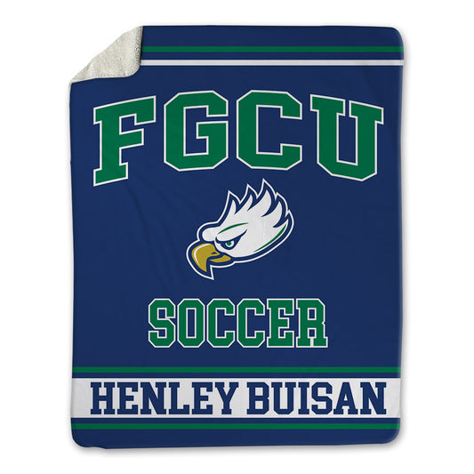 FGCU - NCAA Women's Soccer : Maya Henley Buisan - Blanket-0