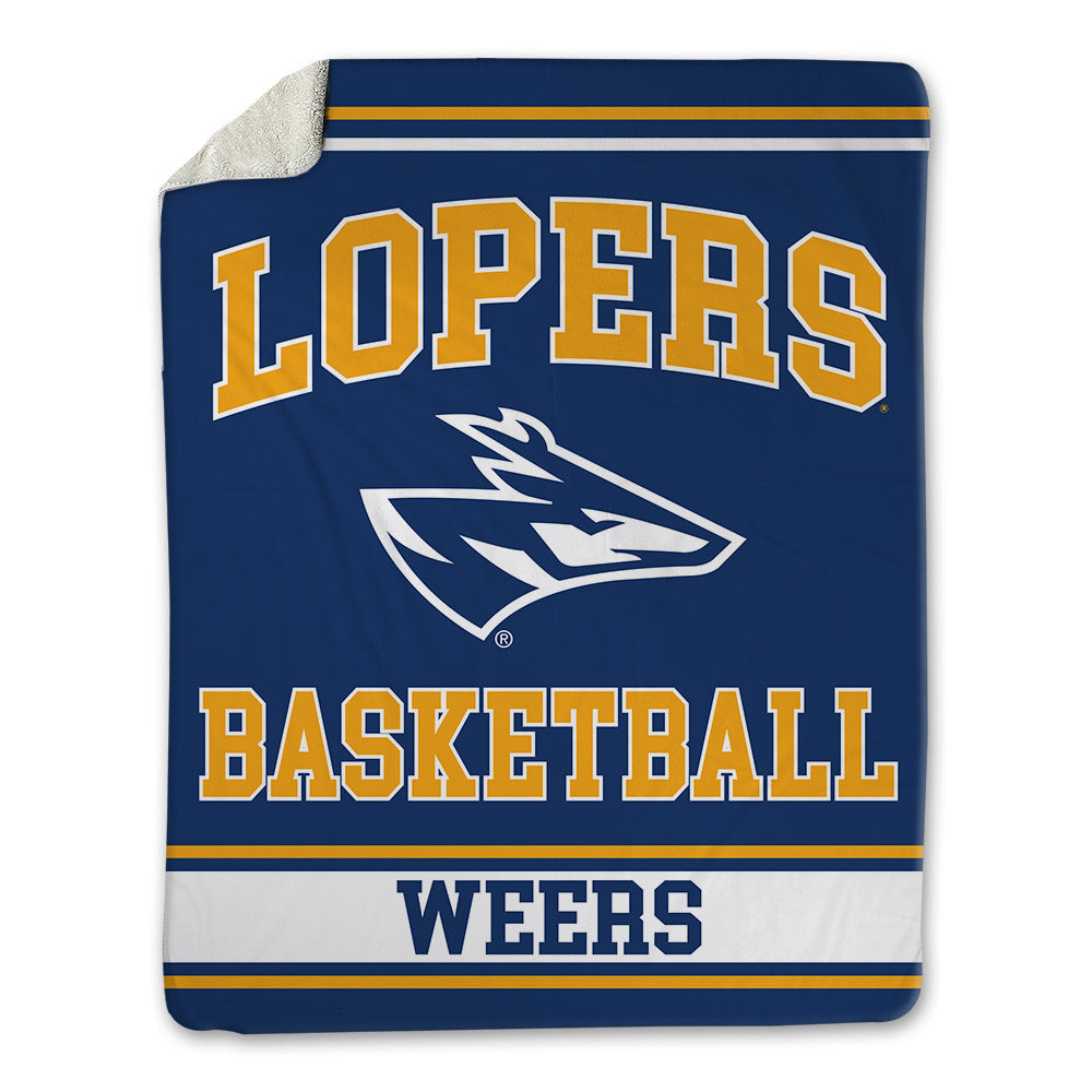 UNK - NCAA Women's Basketball : Myleigh Weers - Blanket-0