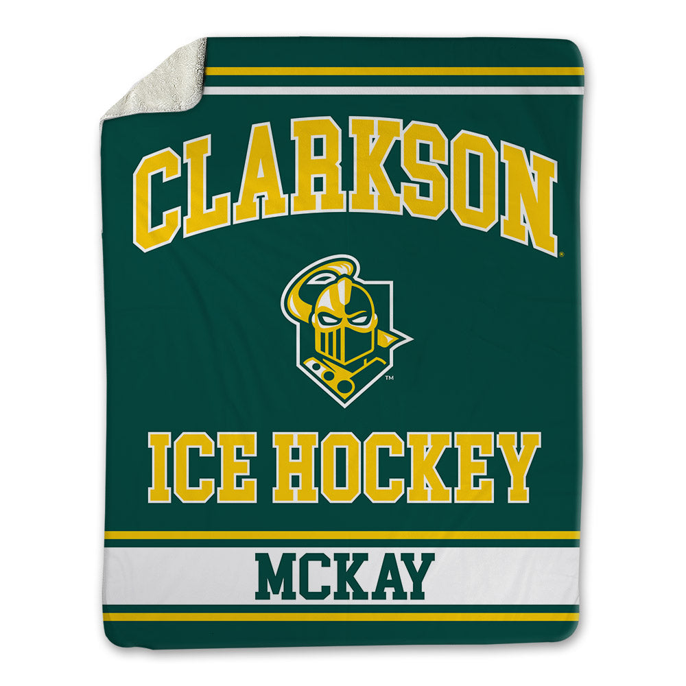Clarkson - NCAA Women's Ice Hockey : Megan McKay - Blanket-0