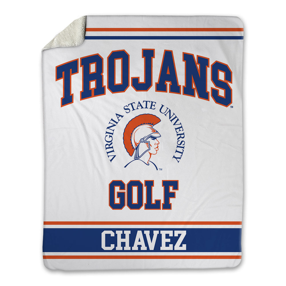 Virginia State - NCAA Men's Golf : David Chavez - Blanket-0