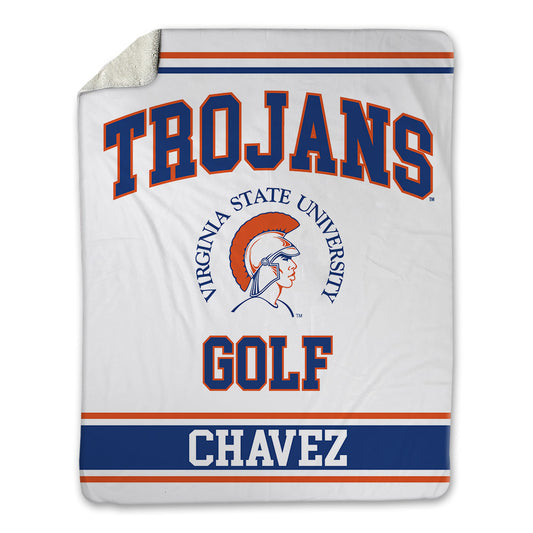 Virginia State - NCAA Men's Golf : David Chavez - Blanket-0