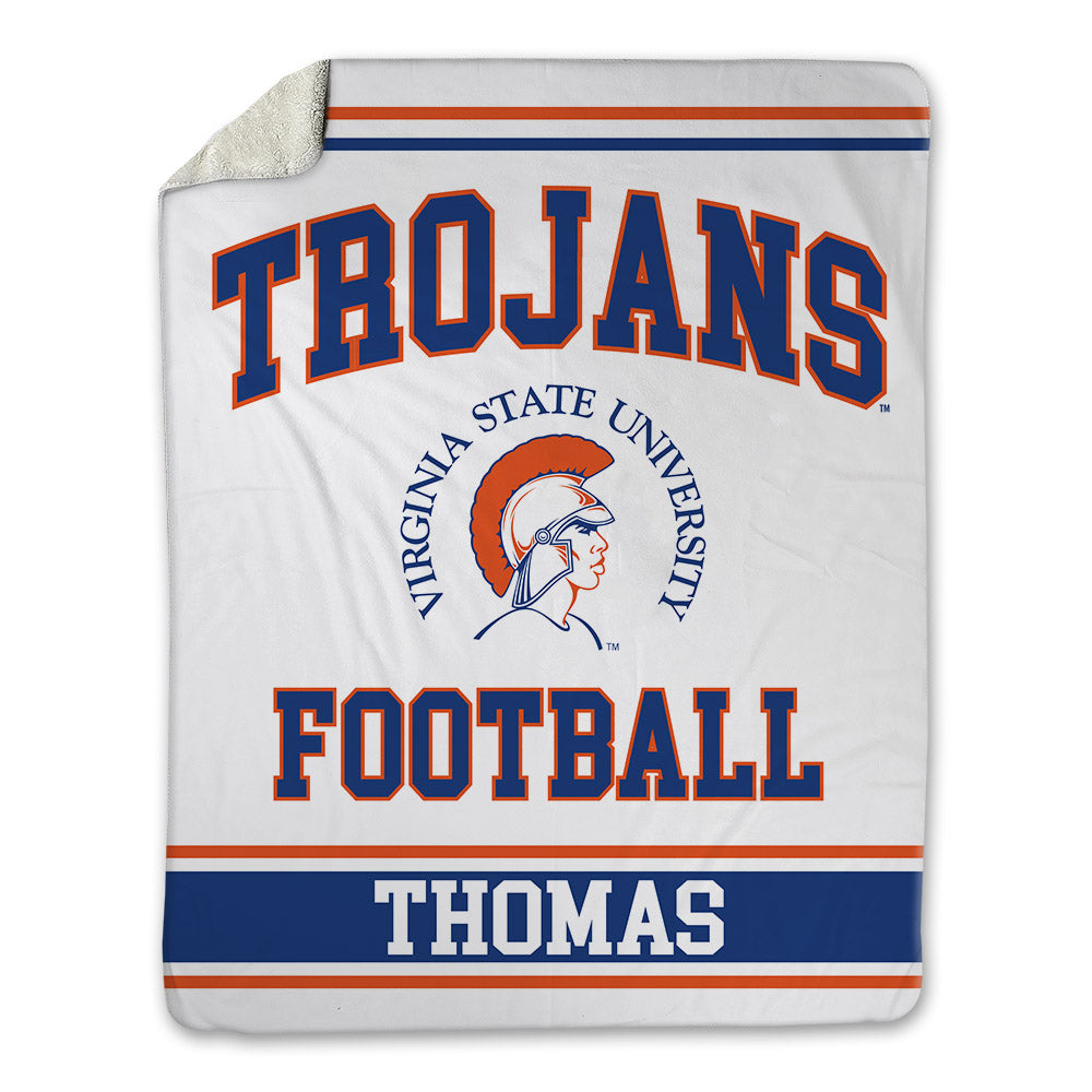 Virginia State - NCAA Football : Dayon Thomas - Blanket-0
