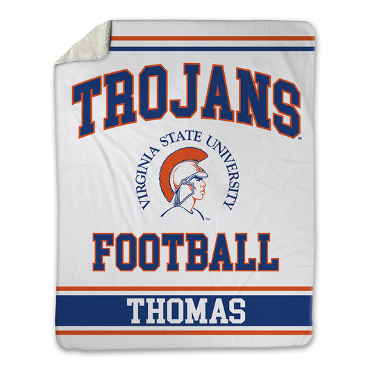 Virginia State - NCAA Football : Dayon Thomas - Blanket-0