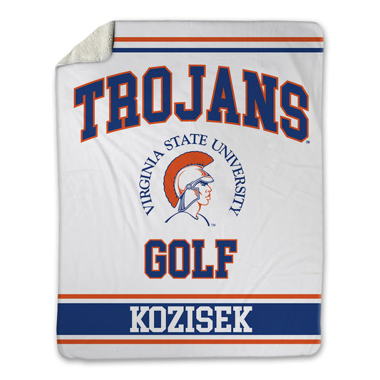 Virginia State - NCAA Men's Golf : Samuel Kozisek - Blanket-0