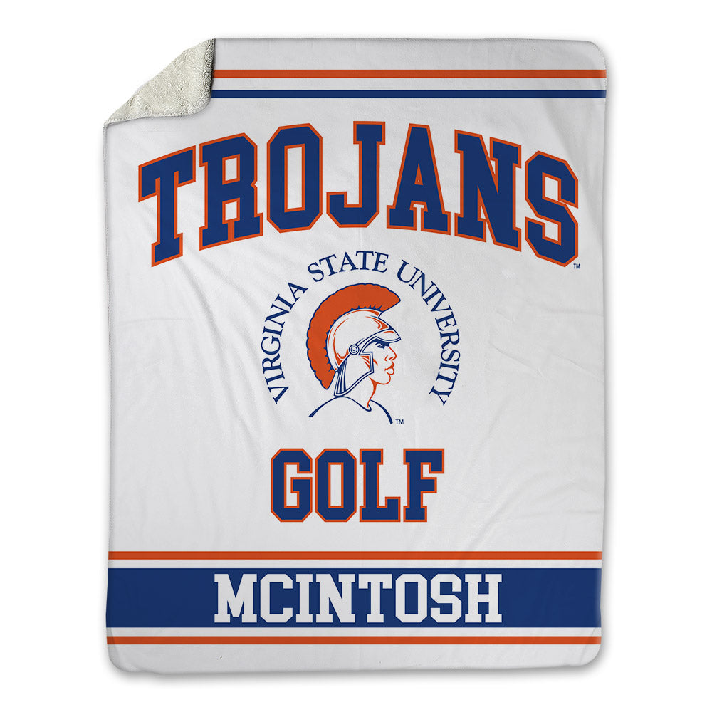 Virginia State - NCAA Men's Golf : Michael McIntosh - Blanket-0