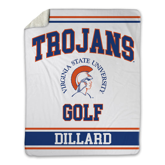 Virginia State - NCAA Men's Golf : Jacari Dillard - Blanket-0