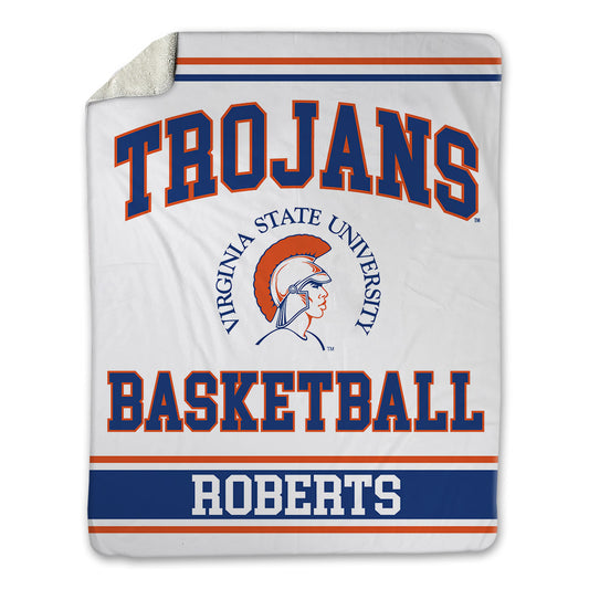 Virginia State - NCAA Women's Basketball : Sydney Roberts - Blanket-0
