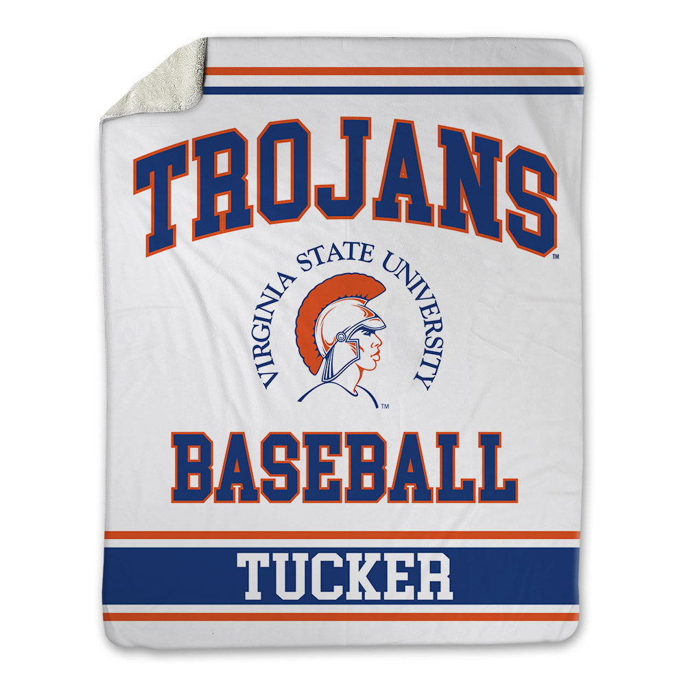 Virginia State - NCAA Baseball : Jaquan Tucker - Blanket-0