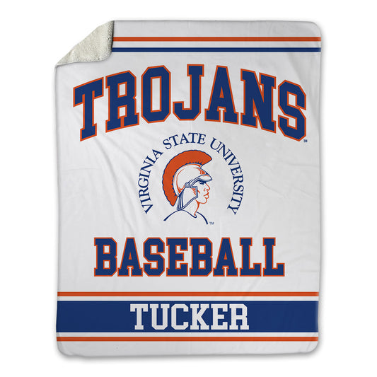 Virginia State - NCAA Baseball : Jaquan Tucker - Blanket-0