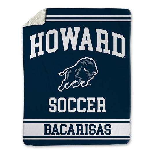 Howard - NCAA Women's Soccer : Karly Leine Bacarisas - Blanket-0
