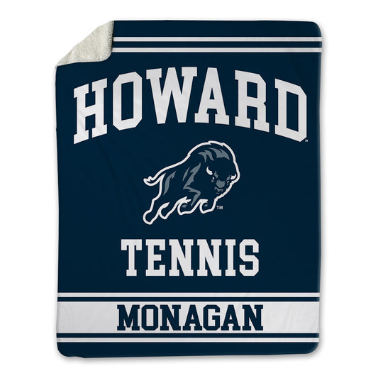 Howard - NCAA Men's Tennis : Alexander Monagan - Blanket-0